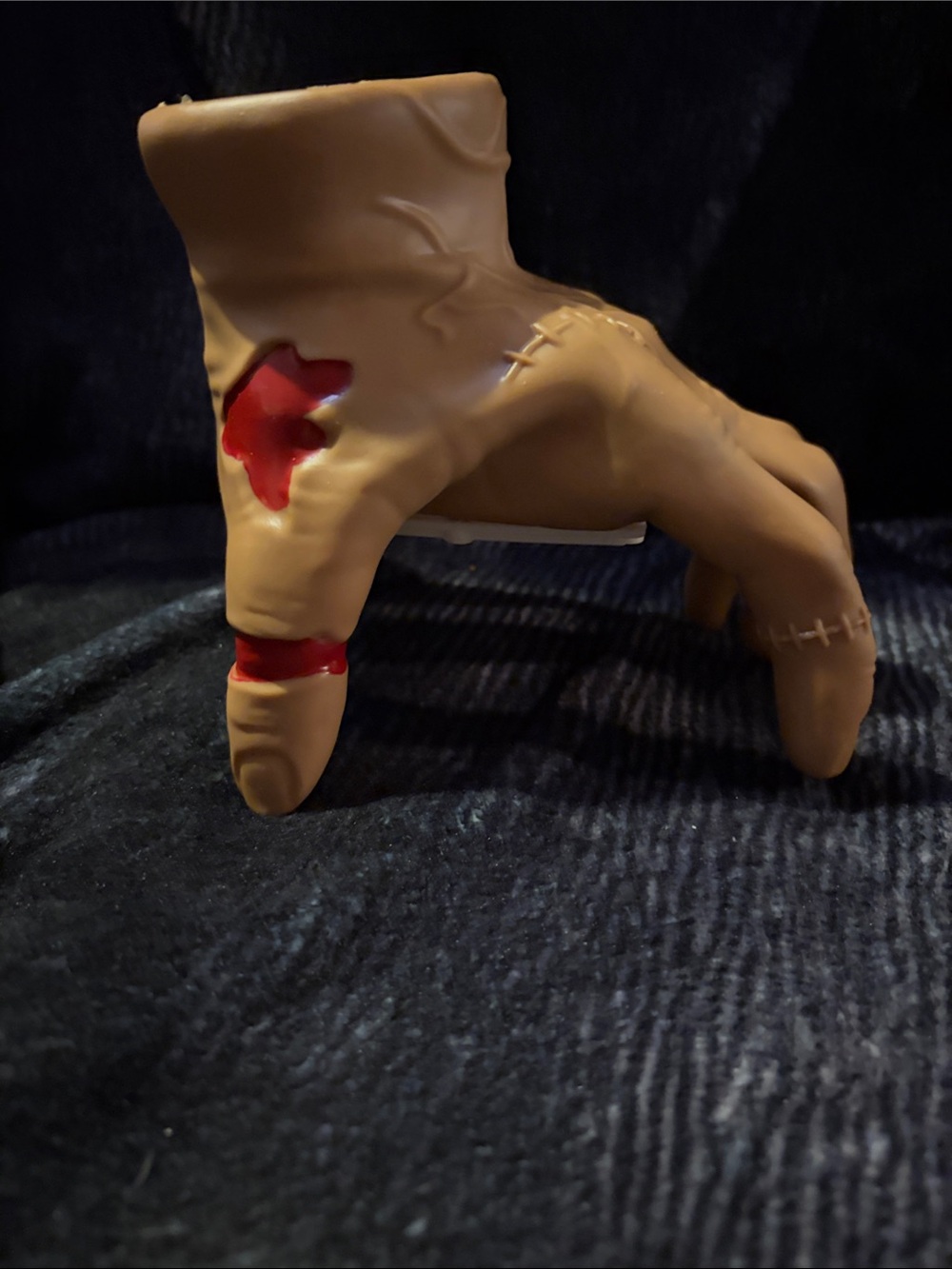 Halloween Crawling Severed Hand Accent - Brown